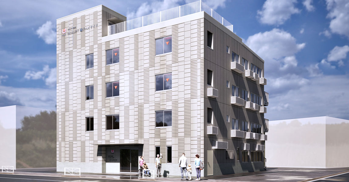 グループホーム えくせれんと磯子ベイサイドの外観