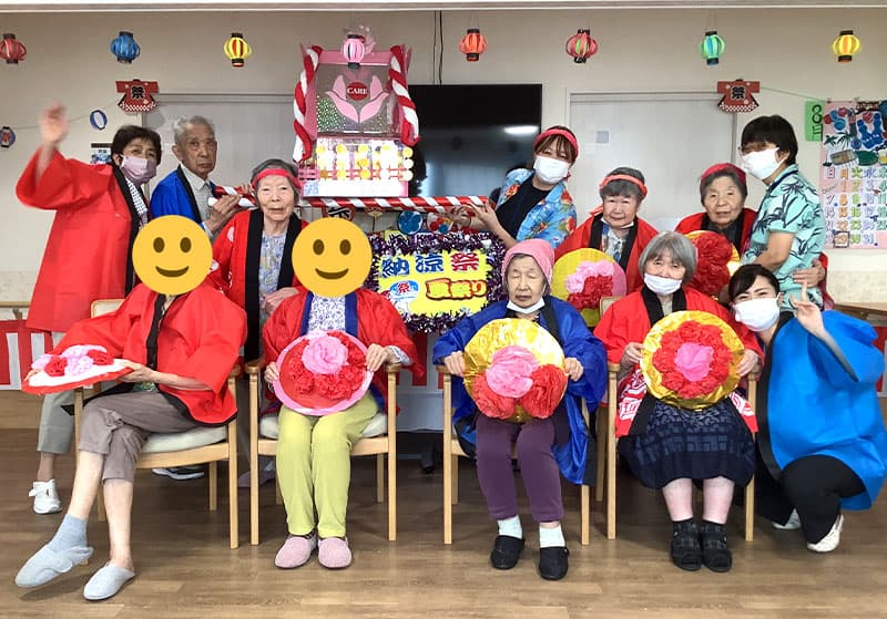 グループホーム　エクセレント北寺尾アネックスの夏祭り