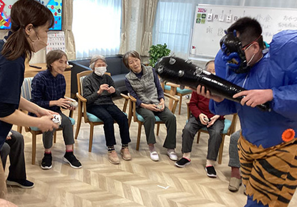 江戸川区の小規模多機能型居宅介護　エクセレント江戸川【節分イベント】