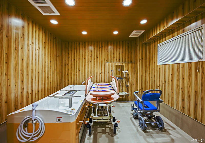 相模原市の看護小規模多機能型居宅介護　エクセレント相模大野【特浴室（機械浴室）】