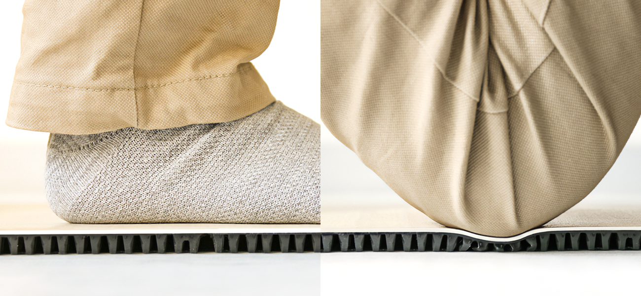 転倒骨折リスクを低減する新しい床「ころやわ&reg;」を日本で初めて全居室に導入しました