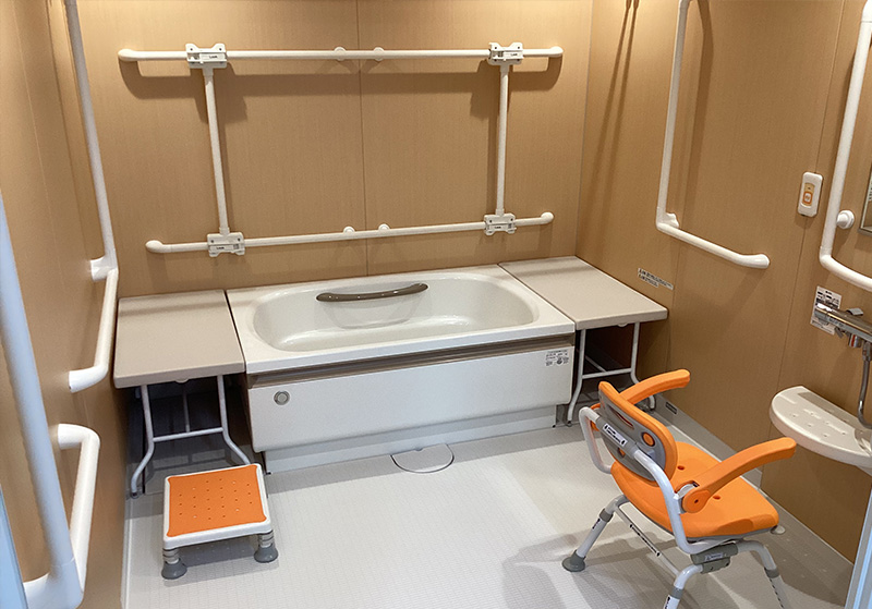 名古屋市のグループホーム エクセレント熱田の浴室