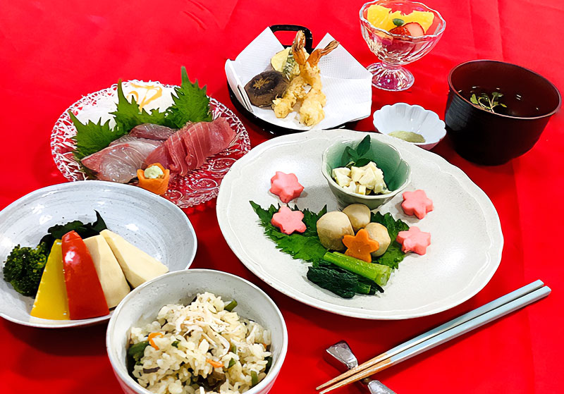 大阪市旭区のグループホーム　エクセレント城北公園前の行事食２